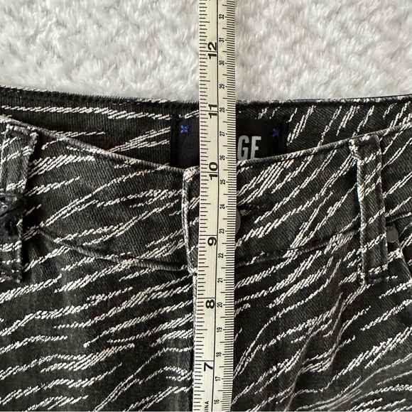 Paige Hoxton Ultra Skinny Zebra Stripe size 28 NWT - Picture 10 of 12